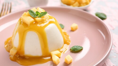 Mango Coconut Panacotta (Photo by Chef Rajinder Sareen) Mango Coconut Panacotta (Photo by Chef Rajinder Sareen)