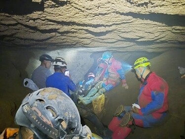 Cave interior (Geological Survey of India- North East Region) Cave interior (Geological Survey of India- North East Region)