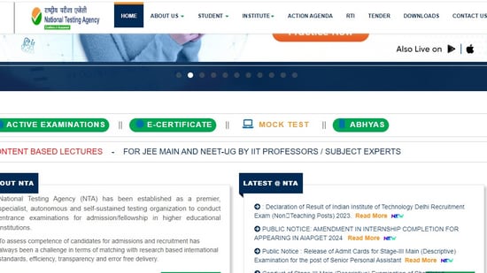 NTA releases results of IIT Delhi recruitment exam 2023 for non-teaching posts.