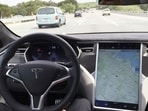 Representative Image:The interior of a Tesla Model S is shown in autopilot mode in San Francisco, California, U.S., April 7, 2016.(REUTERS)