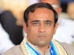 Nilesh Kumbhani, a suspended Congress leader. 