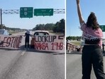 Queers for Palestine protesters arrested after blocking exit to Florida's Disney World (cflqueersforpalestine/Instagram) Queers for Palestine protesters arrested after blocking exit to Florida's Disney World (cflqueersforpalestine/Instagram)