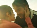 Rajkummar Rao and Janhvi Kapoor in a still from the trailer.