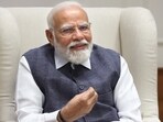 Prime Minister Narendra Modi during an exclusive interview with Hindustan Times. Prime Minister Narendra Modi during an exclusive interview with Hindustan Times.