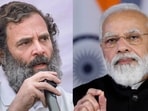 Congress leader Rahul Gandhi and Prime Minister Narendra Modi.