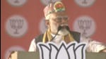 Prime Minister Narendra Modi addresses a rally in Darbhanga, Bihar (Twitter Photo)