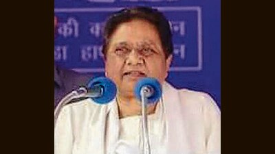 BSP supremo Kumari Mayawati addressing a rally at Karnal’s Dussehra Ground on Sunday. (HT Photo) BSP supremo Kumari Mayawati addressing a rally at Karnal’s Dussehra Ground on Sunday. (HT Photo)