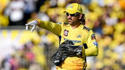Chennai Super Kings' wicketkeeper MS Dhoni in action. (AFP) Chennai Super Kings' wicketkeeper MS Dhoni in action. (AFP)