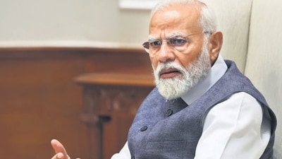 Prime Minister Narendra Modi spoke about the state of the campaign, and the focus of his next government should it return to power. Prime Minister Narendra Modi spoke about the state of the campaign, and the focus of his next government should it return to power.