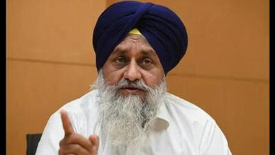 SAD president Sukhbir Singh Badal decided not to contest the elections from Chandigarh this time. (HT file) SAD president Sukhbir Singh Badal decided not to contest the elections from Chandigarh this time. (HT file)