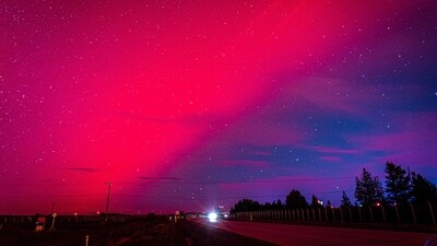 The most powerful solar storm in more than two decades struck Earth, triggering spectacular celestial light shows from Tasmania to Britain and threatening possible disruptions to satellites and power grids as it persists into the weekend. (AFP) The most powerful solar storm in more than two decades struck Earth, triggering spectacular celestial light shows from Tasmania to Britain and threatening possible disruptions to satellites and power grids as it persists into the weekend. (AFP)