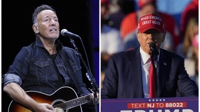 Bruce Springsteen is a staunch supporter of Democrats and a outspoken Trump critic. (AP ) Bruce Springsteen is a staunch supporter of Democrats and a outspoken Trump critic. (AP )