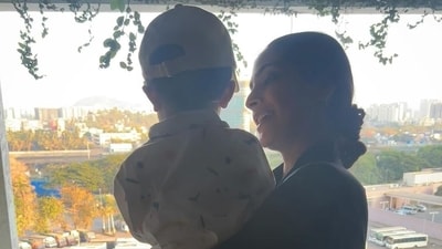 Anand Ahuja: Sonam Kapoor's husband, Anand Ahuja, shared some adorable photos on Instagram on Mother's Day, talking about what their son has taught them in life. He wrote, "Happy Mother's Day to the most amazing mom and wife! Our little one is so lucky to have you and we are so lucky to have you in our lives. Thank you for teaching us the true meaning of love and patience." (Instagram/@anandahuja) Anand Ahuja: Sonam Kapoor's husband, Anand Ahuja, shared some adorable photos on Instagram on Mother's Day, talking about what their son has taught them in life. He wrote, "Happy Mother's Day to the most amazing mom and wife! Our little one is so lucky to have you and we are so lucky to have you in our lives. Thank you for teaching us the true meaning of love and patience." (Instagram/@anandahuja)
