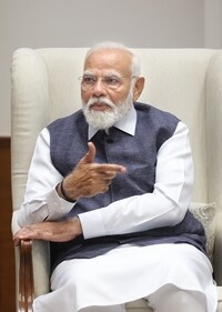 Prime Minister Narendra Modi alleged that it is the Congress that is bringing religion and divisive issues, agendas into the picture. (PMO photo) Prime Minister Narendra Modi alleged that it is the Congress that is bringing religion and divisive issues, agendas into the picture. (PMO photo)