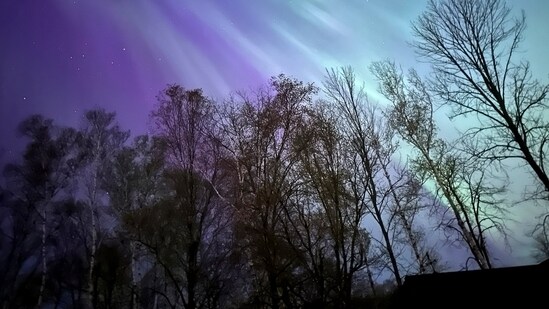 The U.S. National Oceanic and Atmospheric Administration said extreme geomagnetic storm conditions continued Saturday.(AP)