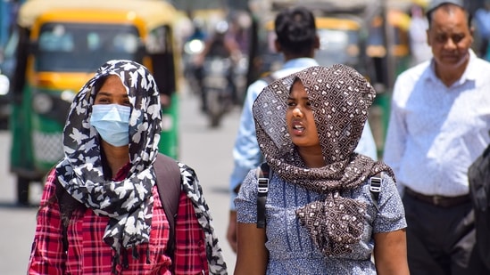 The IMD has predicted thunderstorms with rain in Delhi during the day and the maximum temperature is likely to settle around 38 degrees Celsius. (PTI)
