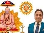 Jagadguru Shankaracharya of Jyotirmath Swamishri Avimukteshwarananda Saraswati Maharaj and Mr Digant Sharma