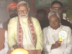 PM Narendra Modi and Bihar CM Nitish Kumar during roadshow (Photo - PTI) PM Narendra Modi and Bihar CM Nitish Kumar during roadshow (Photo - PTI)