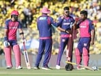 Rajasthan Royals' skipper Sanju Samson takes a drinks break Rajasthan Royals' skipper Sanju Samson takes a drinks break
