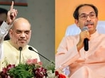 Union home minister Amit Shah and former Maharashtra chief minister Uddhav Thackeray. Union home minister Amit Shah and former Maharashtra chief minister Uddhav Thackeray.