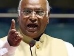 Congress party president Mallikarjun Kharge 
