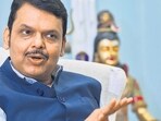 Mumbai, India - June 29, 2023: Dy CM Devendra Fadnavis interacts during his interview at Sagar Bunglow, in Mumbai, India, on Thursday, June 29, 2023. (Photo by Anshuman Poyrekar/ Hindustan Times) (Hindustan Times) Mumbai, India - June 29, 2023: Dy CM Devendra Fadnavis interacts during his interview at Sagar Bunglow, in Mumbai, India, on Thursday, June 29, 2023. (Photo by Anshuman Poyrekar/ Hindustan Times) (Hindustan Times)