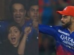 Anushka Sharma celebrates as RCB beat DC at Chinnaswamy Anushka Sharma celebrates as RCB beat DC at Chinnaswamy