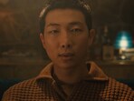 RM in a still from Come Back to Me music video.