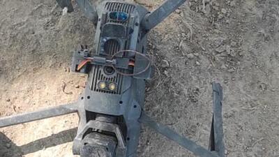 A drone seized in Amritsar.