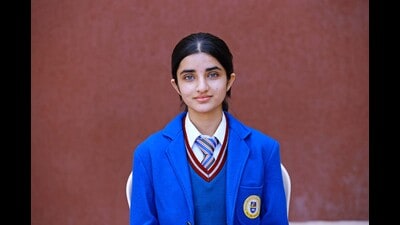 Akshdha Sharma, a student of Gurukul Global School, Manimajra, lives in Zirakpur with her doctor parents. She, however, wants to pursue engineering. (HT Phooto) Akshdha Sharma, a student of Gurukul Global School, Manimajra, lives in Zirakpur with her doctor parents. She, however, wants to pursue engineering. (HT Phooto)