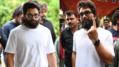 Allu Arjun, who backed his uncle Pawan Kalyan’s Janasena Party on X and later campaigned for YSRCP candidate Chandra Kishore Reddy in Nandyala, spoke to the press after casting his vote in Hyderabad and claimed he isn’t ‘aligned with any party’ and that his support is only for the ‘people’. 