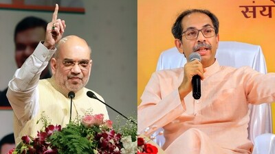 Union home minister Amit Shah and former Maharashtra chief minister Uddhav Thackeray.