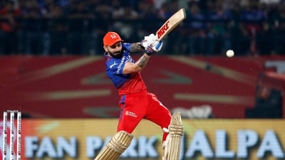 Royal Challengers Bengaluru's Virat Kohli plays a shot. (AFP) Royal Challengers Bengaluru's Virat Kohli plays a shot. (AFP)