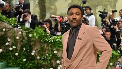 US musician and actor Donald Glover arrives for the 2024 Met Gala at the Metropolitan Museum of Art on May 6, 2024, in New York. The Gala raises money for the Metropolitan Museum of Art's Costume Institute. The Gala's 2024 theme is Sleeping Beauties: Reawakening Fashion. (Photo by Angela Weiss / AFP) (AFP) US musician and actor Donald Glover arrives for the 2024 Met Gala at the Metropolitan Museum of Art on May 6, 2024, in New York. The Gala raises money for the Metropolitan Museum of Art's Costume Institute. The Gala's 2024 theme is Sleeping Beauties: Reawakening Fashion. (Photo by Angela Weiss / AFP) (AFP)