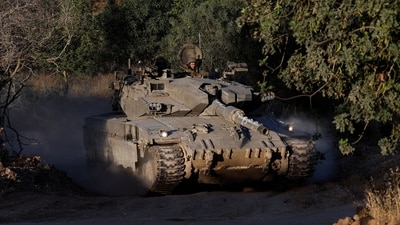 Israeli forces pushed deep into the ruins of Gaza's northern edge on Monday to recapture an area where they had claimed to have defeated Hamas months ago, while at the opposite end of the enclave tanks and troops pushed across a highway into Rafah. (REUTERS)