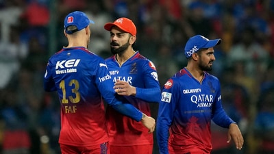 RCB's remarkable turnaround has led to them being one of the frontrunners to make it to the playoffs. (PTI) RCB's remarkable turnaround has led to them being one of the frontrunners to make it to the playoffs. (PTI)