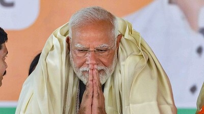 Prime Minister Narendra Modi during a public meeting in Bihar. (PTI) Prime Minister Narendra Modi during a public meeting in Bihar. (PTI)