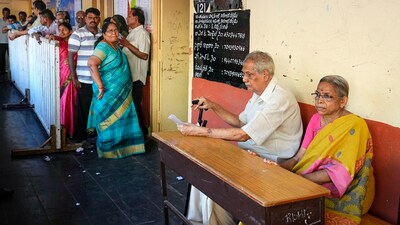 Polling is underway for 25 Lok Sabha, 175 Assembly seats in Andhra Pradesh in single phase. (PTI) Polling is underway for 25 Lok Sabha, 175 Assembly seats in Andhra Pradesh in single phase. (PTI)