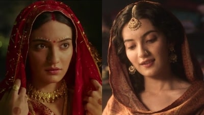 Pratibha Ranta in stills of Laapataa Ladies and Heeramandi. Pratibha Ranta in stills of Laapataa Ladies and Heeramandi.