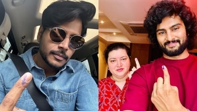 Other celebrities like Sundeep Kishan, Sudheer Babu, Aadi Saikumar, Bellamkonda Sai Sreenivas, Chandini Chowdary and others also cast their votes in Andhra Pradesh and Telangana. 