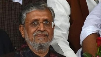 Former Bihar deputy chief minister Sushil Kumar Modi Former Bihar deputy chief minister Sushil Kumar Modi