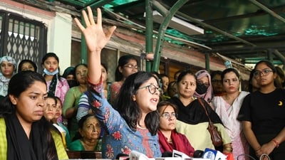 Former Delhi Commission for Women (DCW) chairperson Swati Maliwal. (Hindustan Times file photo)