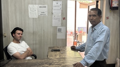 The Sunny Guest House is more than fifty years old. The upper-floor lodge is a lesser-known but lasting CP institution. (HT Photo) The Sunny Guest House is more than fifty years old. The upper-floor lodge is a lesser-known but lasting CP institution. (HT Photo)
