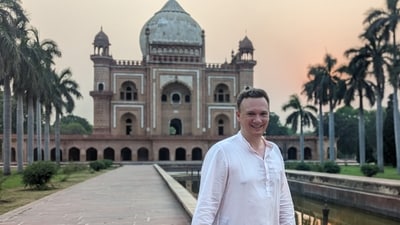 British citizen Nick Booker has been staying in India since 2007 British citizen Nick Booker has been staying in India since 2007