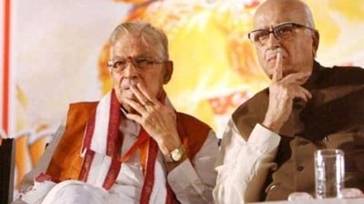 Senior BJP leaders LK Advani was 86-year-old, and Murli Manohar Joshi, 80, when they contested their last Lok Sabha polls in 2014. (PTI Photo) Senior BJP leaders LK Advani was 86-year-old, and Murli Manohar Joshi, 80, when they contested their last Lok Sabha polls in 2014. (PTI Photo)