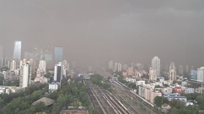 Metro services were suspended between Aarey and Andheri East metro stations after a banner landed on the overhead wire due to strong winds, a spokesperson from the Metro Rail said. Metro services were suspended between Aarey and Andheri East metro stations after a banner landed on the overhead wire due to strong winds, a spokesperson from the Metro Rail said.