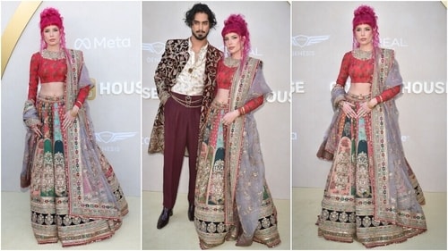 Halsey and Avan Jogia attended the 3rd Annual Gold Gala. (AP. AFP)