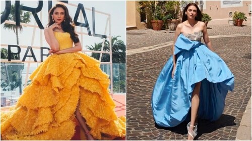 Pictures of Aditi Rao Hydari attending the 2023 Cannes Film Festival. (Instagram) Pictures of Aditi Rao Hydari attending the 2023 Cannes Film Festival. (Instagram)
