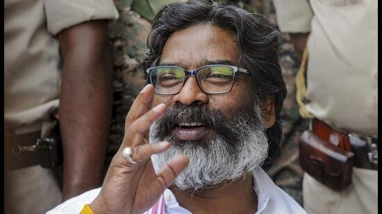 Former Jharkhand chief minister Hemant Soren. (PTI)