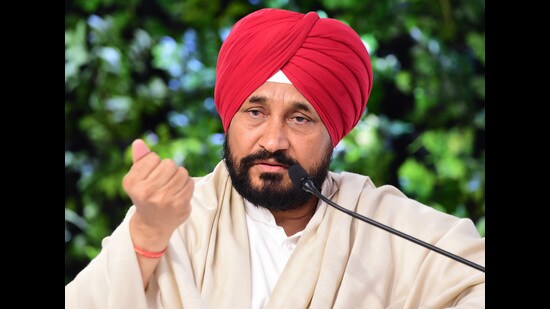 Former Punjab chief minister Charanjit Singh Channi (PTI file)